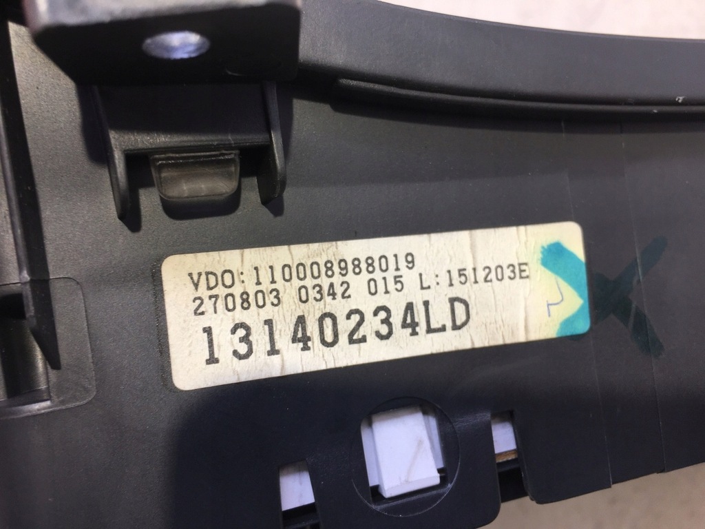 фото №8, Лічильник прилади opel corsa c 1.0 13140234ld