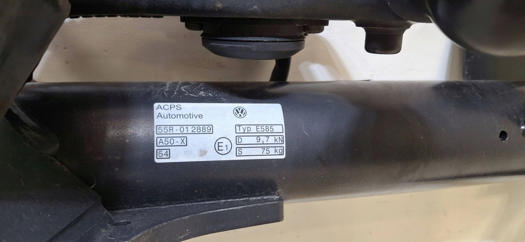 фото №5, Hak буксировочный электрический складной vw volkswagen id4 id5 id.4 11a803881f