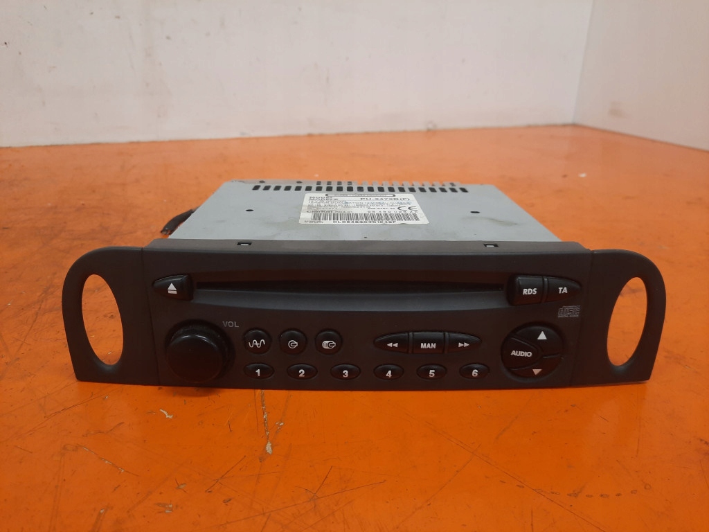 фото №1, Citroen c5 i 01-04 радиопроигрыватель радио 96489098ze ew10d