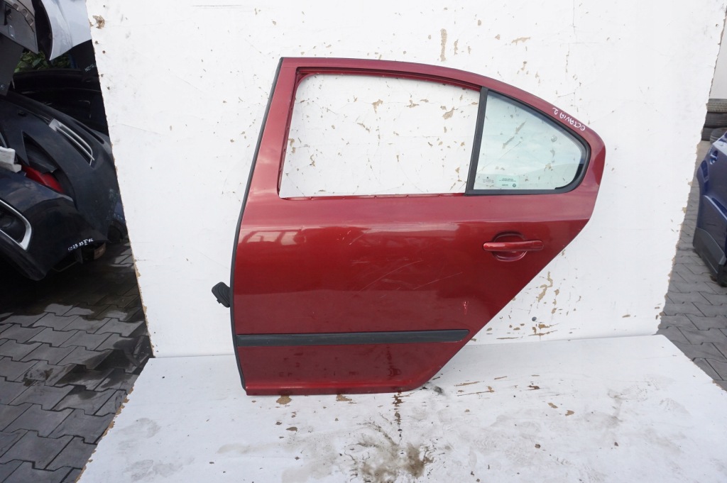 фото №1, Двері лівий задня skoda octavia 2 ii