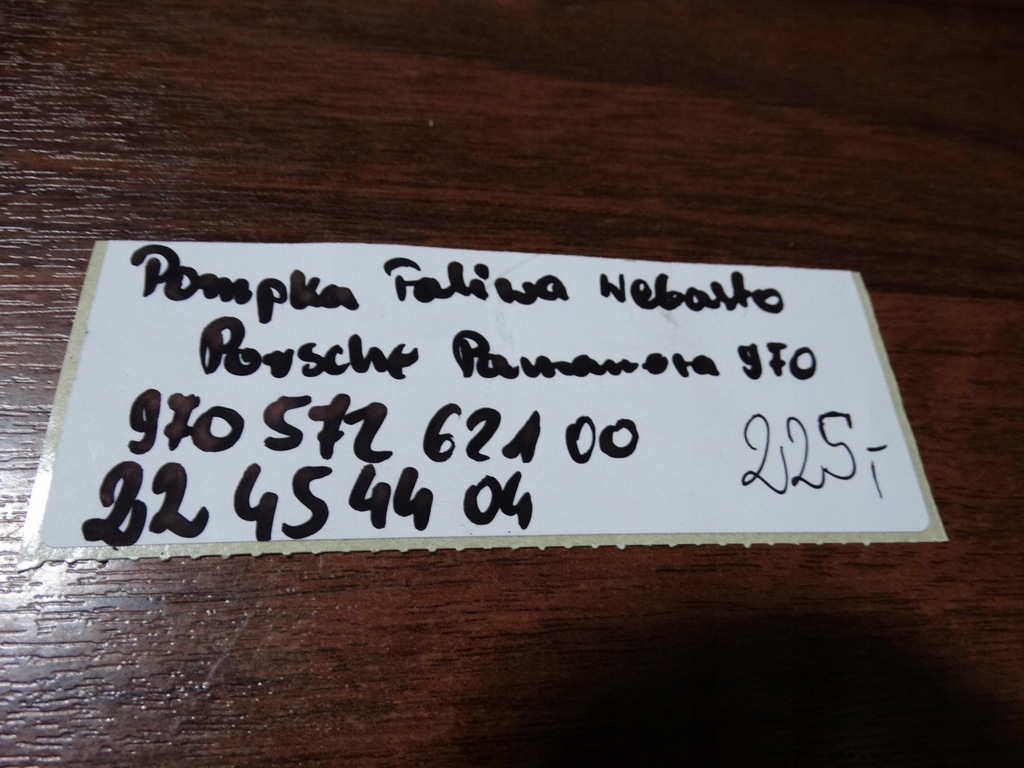 фото №3, Ideal помпа топлива webasto porsche panamera 970 1