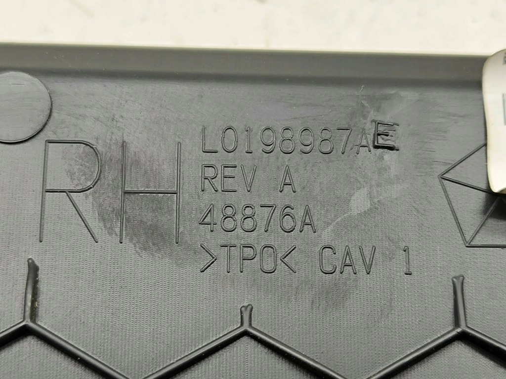 фото №5, Dodge charger 2017 права сторона боковий element панелі приладової панелі