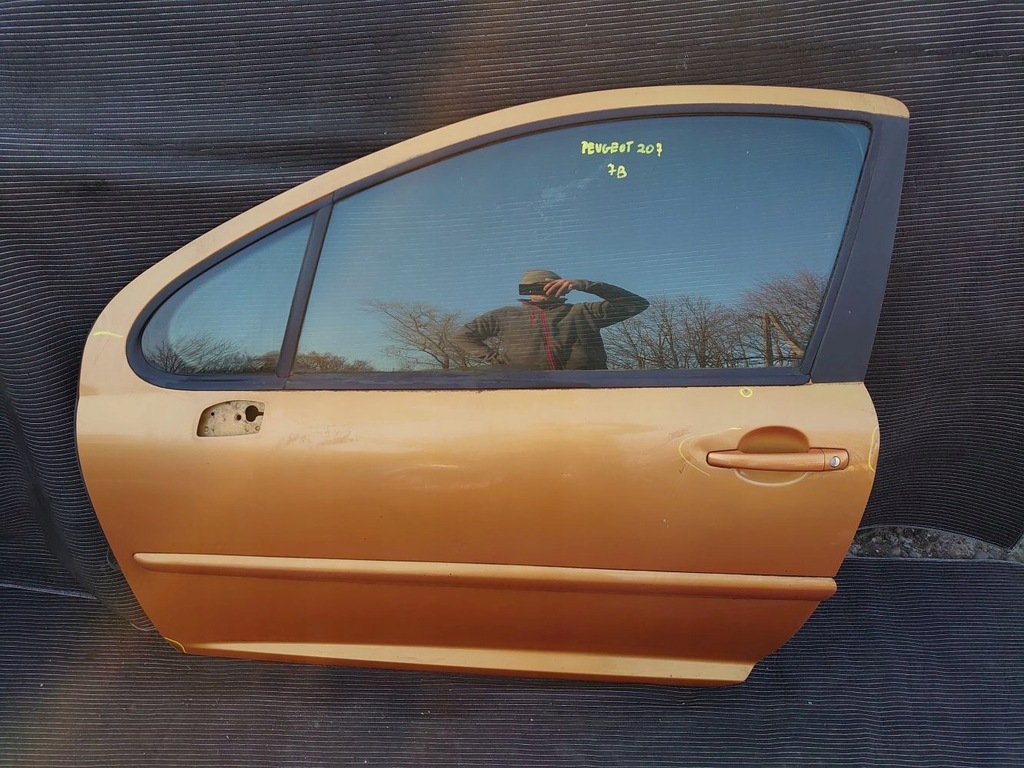 фото №1, Дверь левый перед передние peugeot 207 hb 3d