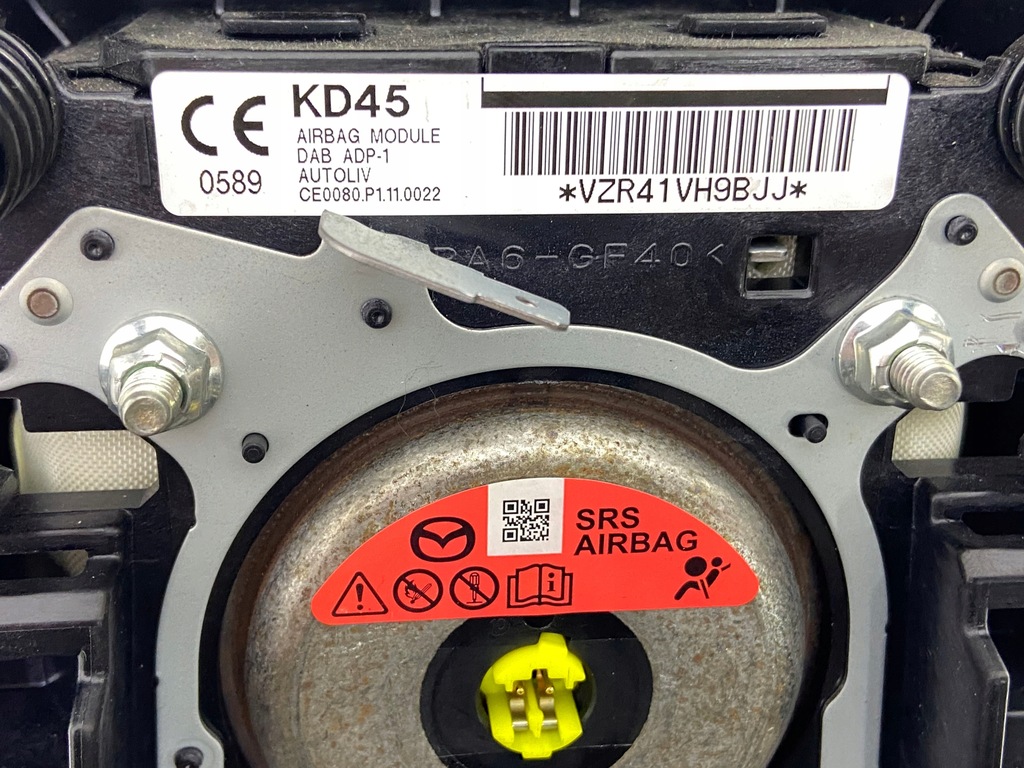 фото №9, Подушка подушка безопасности с руля водителя mazda cx5 cx-5 i 2012-2017r.