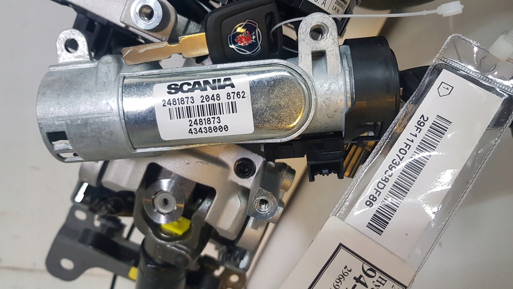 фото №1, Замок запалювання ключ scania s g r 2481873