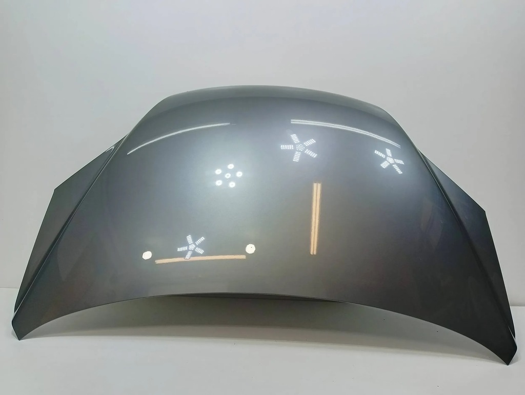 фото №5, Honda cr-v iii lift 09-12 nh737m капот крышка двигателя pod цвет