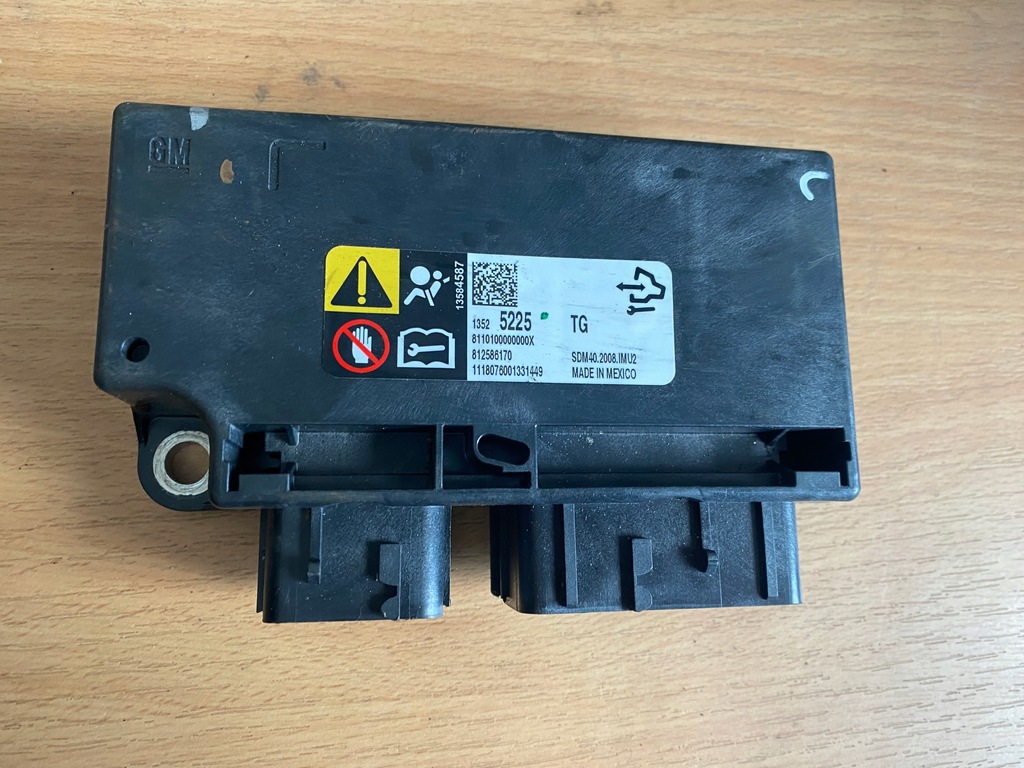 фото №1, Opel corsa e датчик модуль подушка безпеки 13584587 оригінал