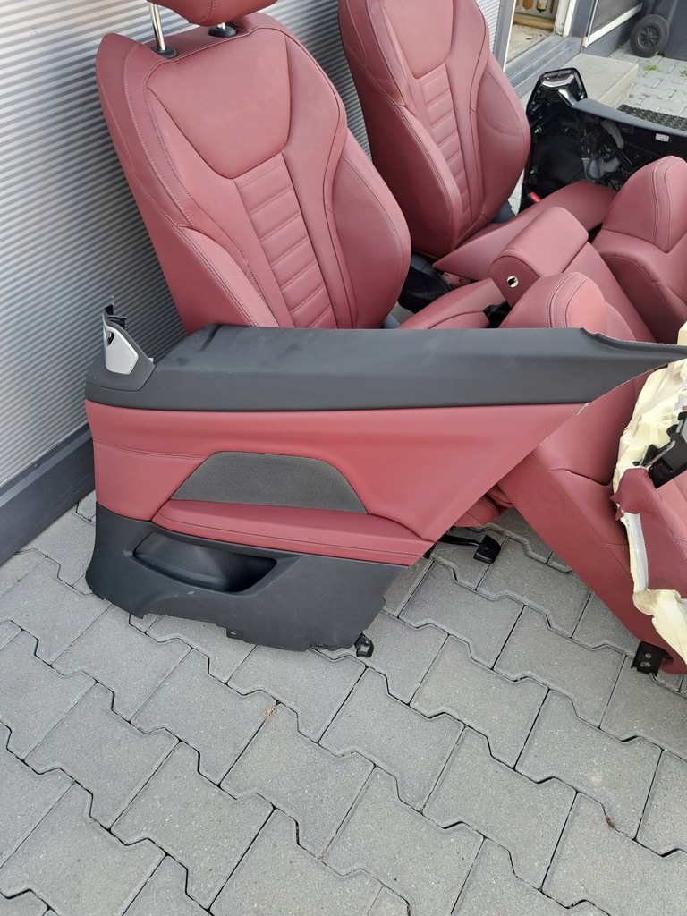 фото №8, Сиденья заднее сиденье обивка bmw g22 комплект оригинал anglik