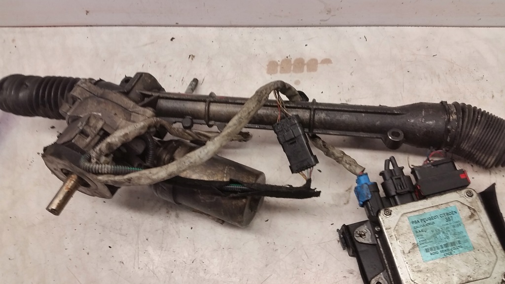фото №6, Трансмиссия рулевая рейка peugeot 1007 03-09 europa