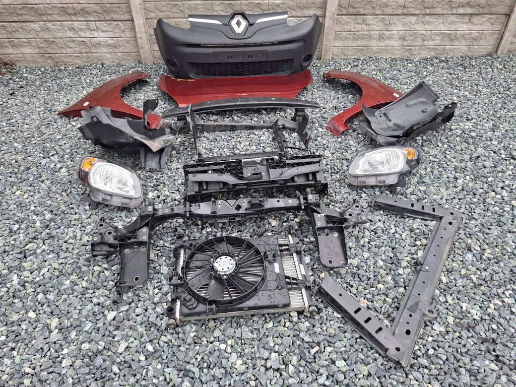 фото №7, Kompletny перед бампер капот renault kangoo ii lift z.e. 2014-2021#7592
