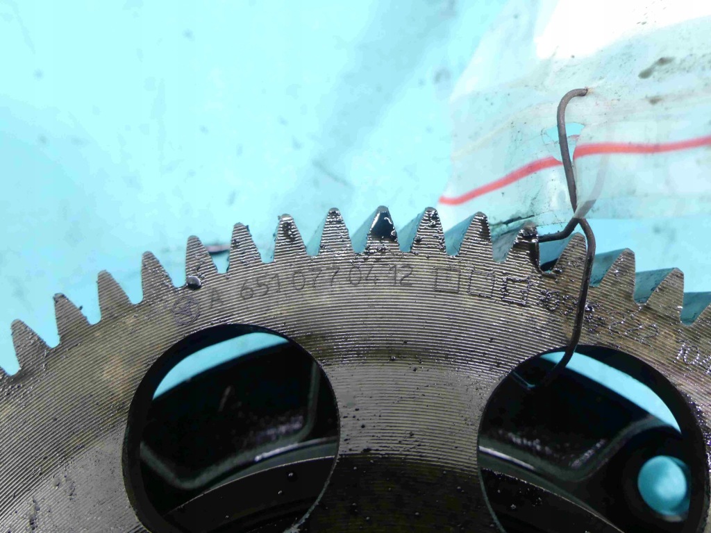 фото №4, Колесо зубчатое распределительного вала mercedes e w212 2.2 cdi