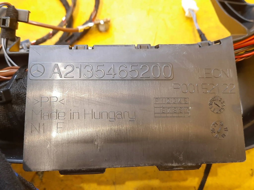 фото №11, Mercedes w213 джгут електропроводка салону