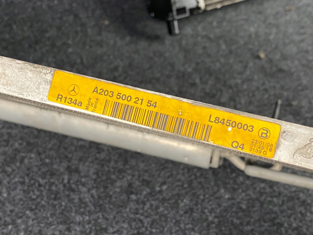 фото №6, Mercedes clk c209 350 2005- радиатор wody кондиционер