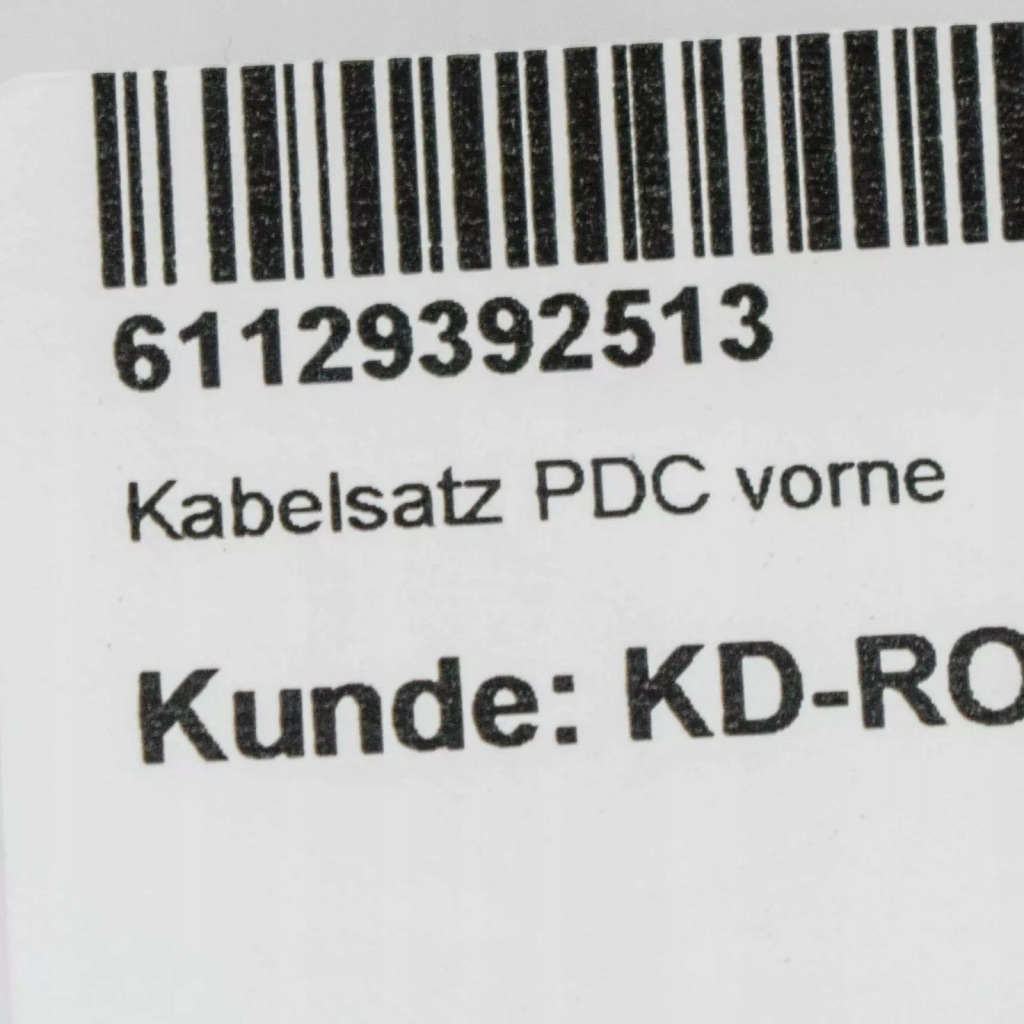 Купить Bmw x1 f48 передняя часть парковочный датчики кабель harness 61129392513 oem