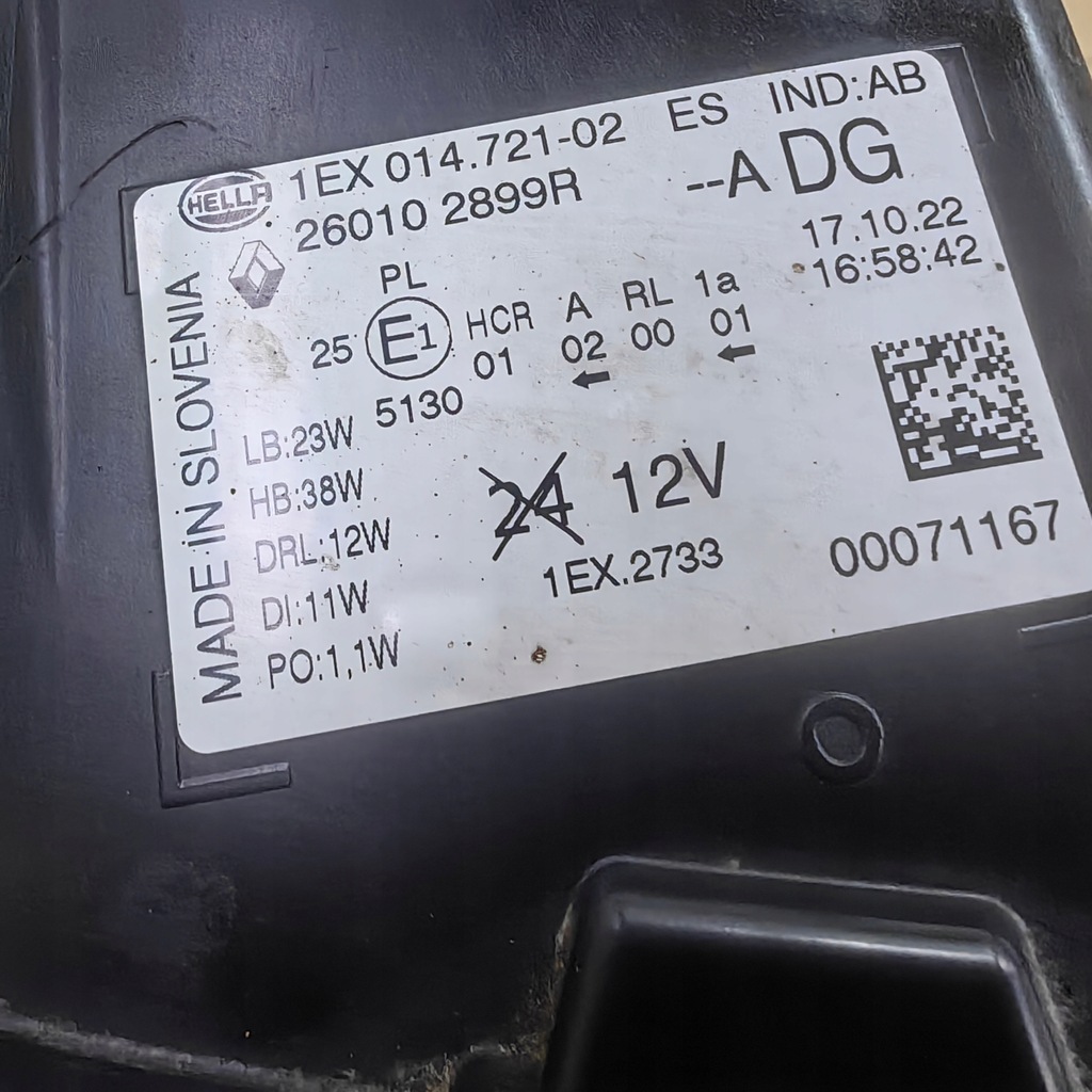 фото №10, Renault trafic iv full led pure vision лампа права