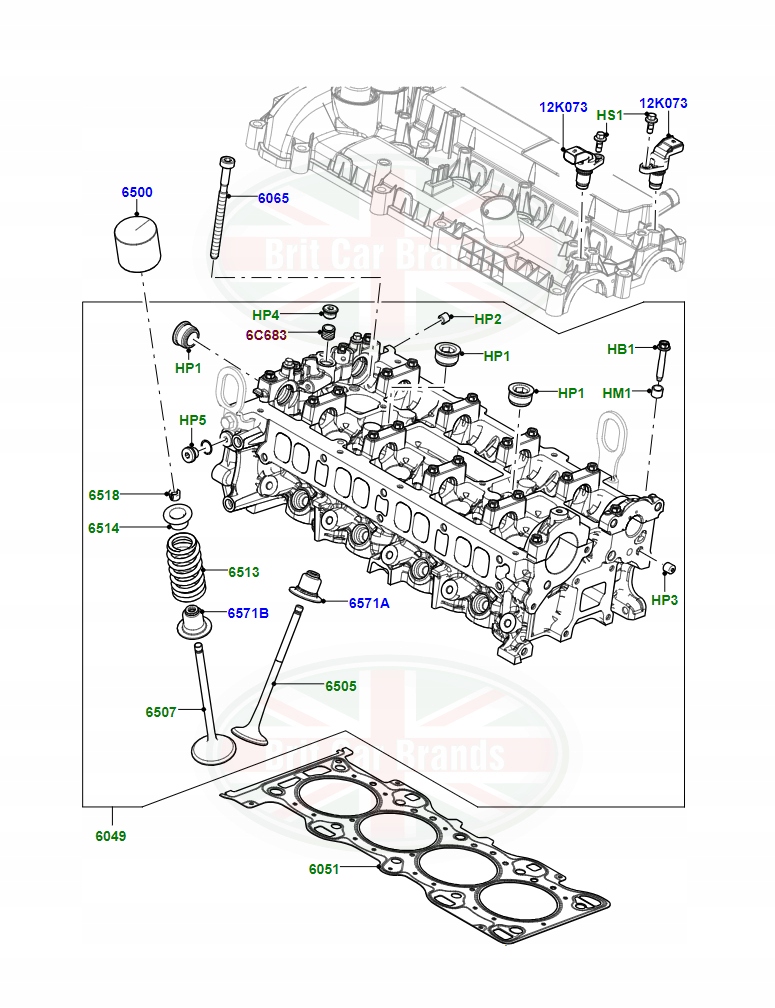 фото №3, Фильтр масла land rover range rover discovery freelander evoque lr025304