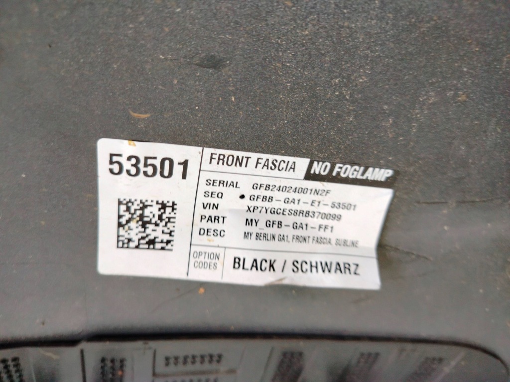 Бампер перед передний tesla model y 1540100-05-b оригинал в Украине