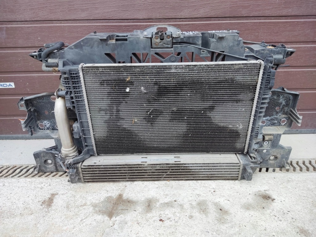 фото №1, Pas передній радіатор renault scenic iii dci 9-13