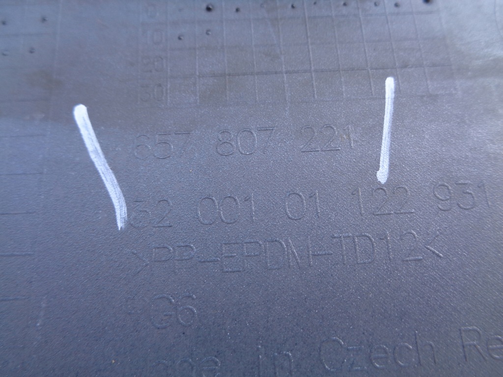 фото №9, Бампер передний skoda scala 657 18- monte carlo nr 47194