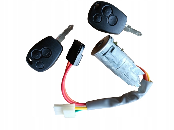 Замок запалювання renault clio i 1990-1996 2-pin + 2-pin Зі Шроту