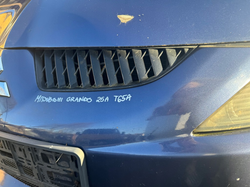 фото №14, Mitsubishi grandis бампер перед передний t65a