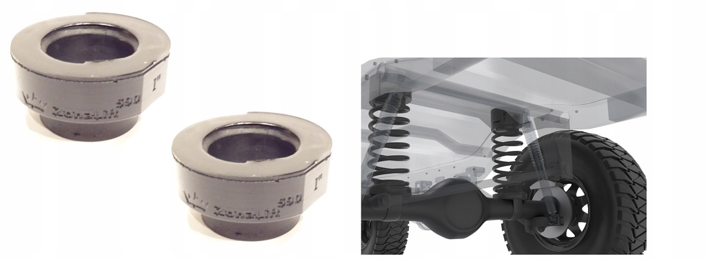 фото №13, Toyota rav4 iii 3 прокладки пружини na задня lift 1 cal + 25mm