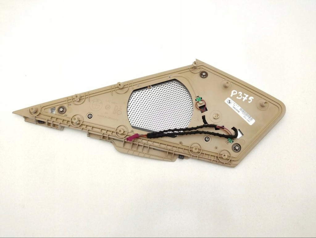 фото №7, Bmw 6 f12 f13 2012 накладка динаміка бічного панелі приладової панелі 9203129