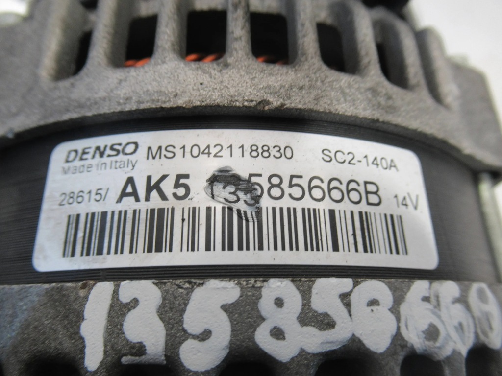 фото №7, Генератор 13585666b opel corsa e 1.2 16v