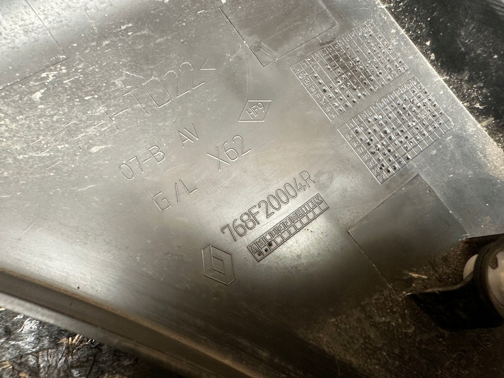 фото №3, Молдинг крила задня ліва renault master iii 768f20004r