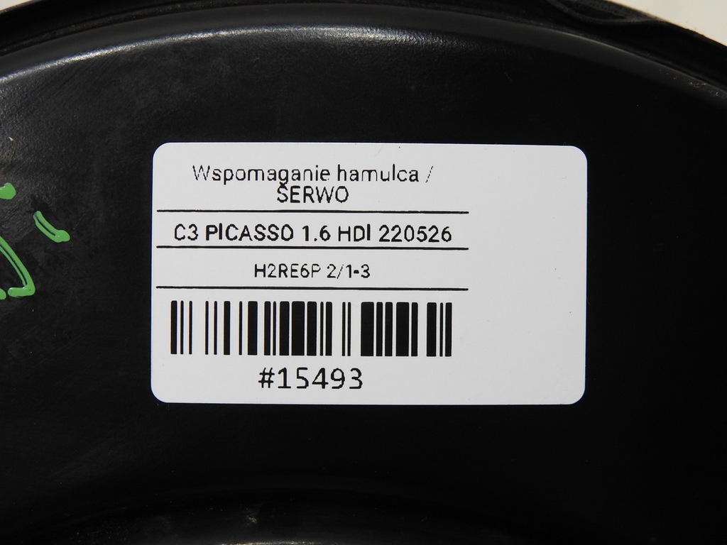 фото №8, Насос усилитель тормозов citroen c3 picasso 1.6 hdi