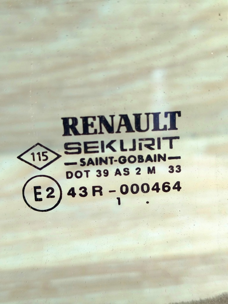фото №3, Стекло боковая дверь левый перед renault twingo i 3d hb
