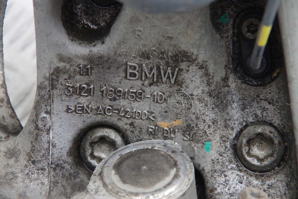 фото №6, Поворотный кулак правая амортизационная стойка правый рычаг подвеска правое bmw 3 f34 gt 318d