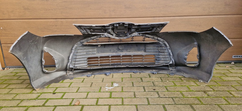 фото №8, Toyota yaris iii 14- бампер перед передній