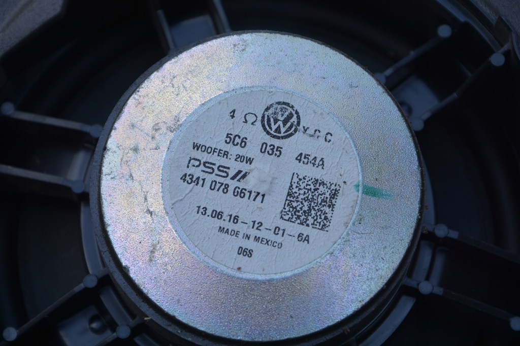 фото №4, Динамик дверь vw jetta 5c6035454a