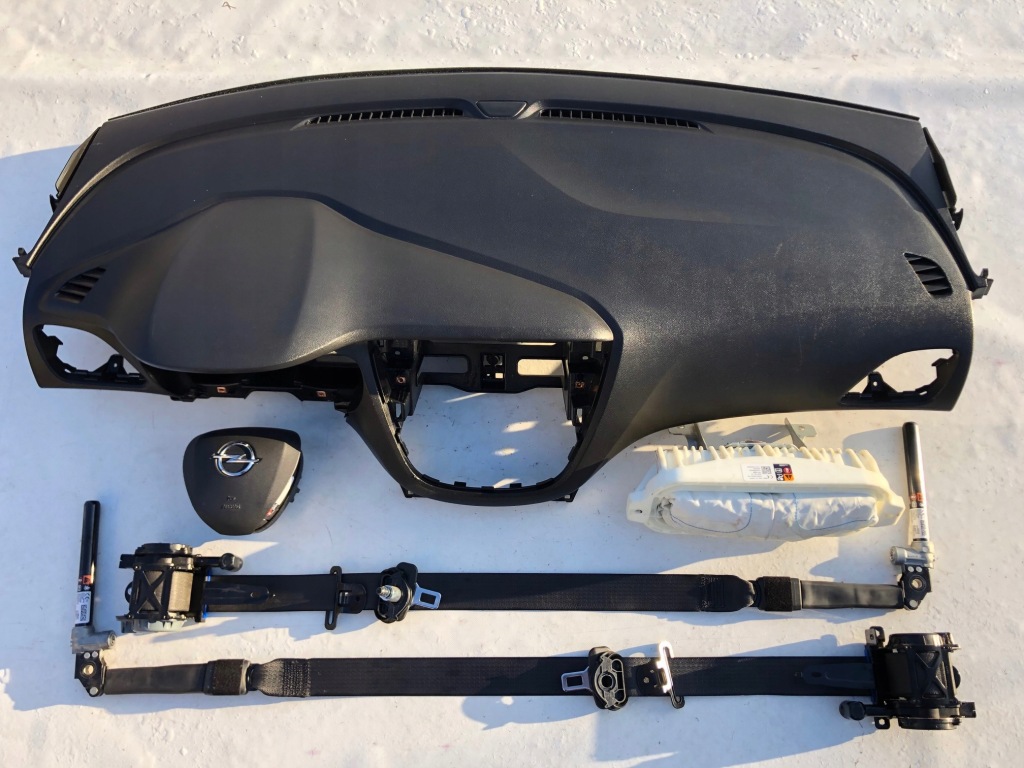 фото №1, Opel karl панель приладів панель приладів панель  подушки безпеки pas