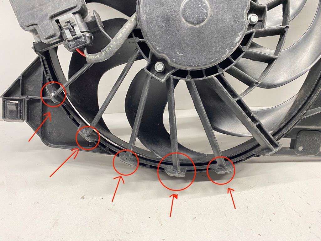 фото №10, Вентилятор радіатора ford focus iii mk3 c-max mk2 transit connect