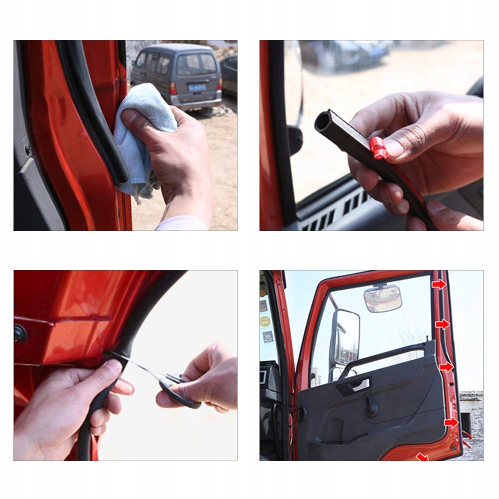 фото №14, 5m уплотнители do дверь автомобильных защита край прокладка w стиль d