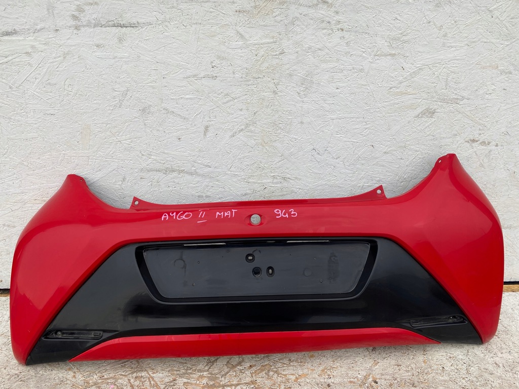 фото №1, Бампер задняя toyota aygo ii 2 2014- оригинал