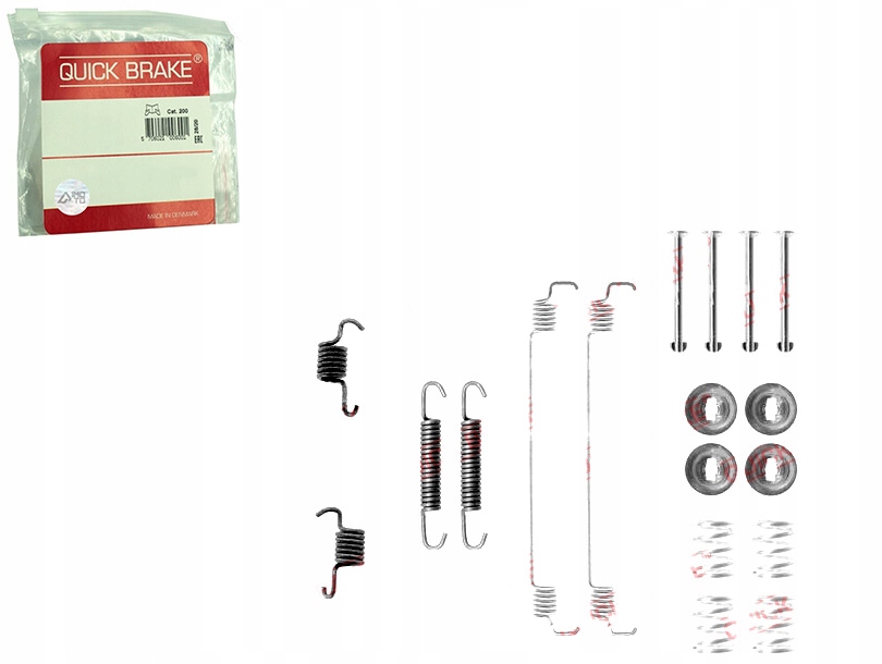 фото №1, Набор монтажный колодка тормозных bendix nissan kubistar renault
