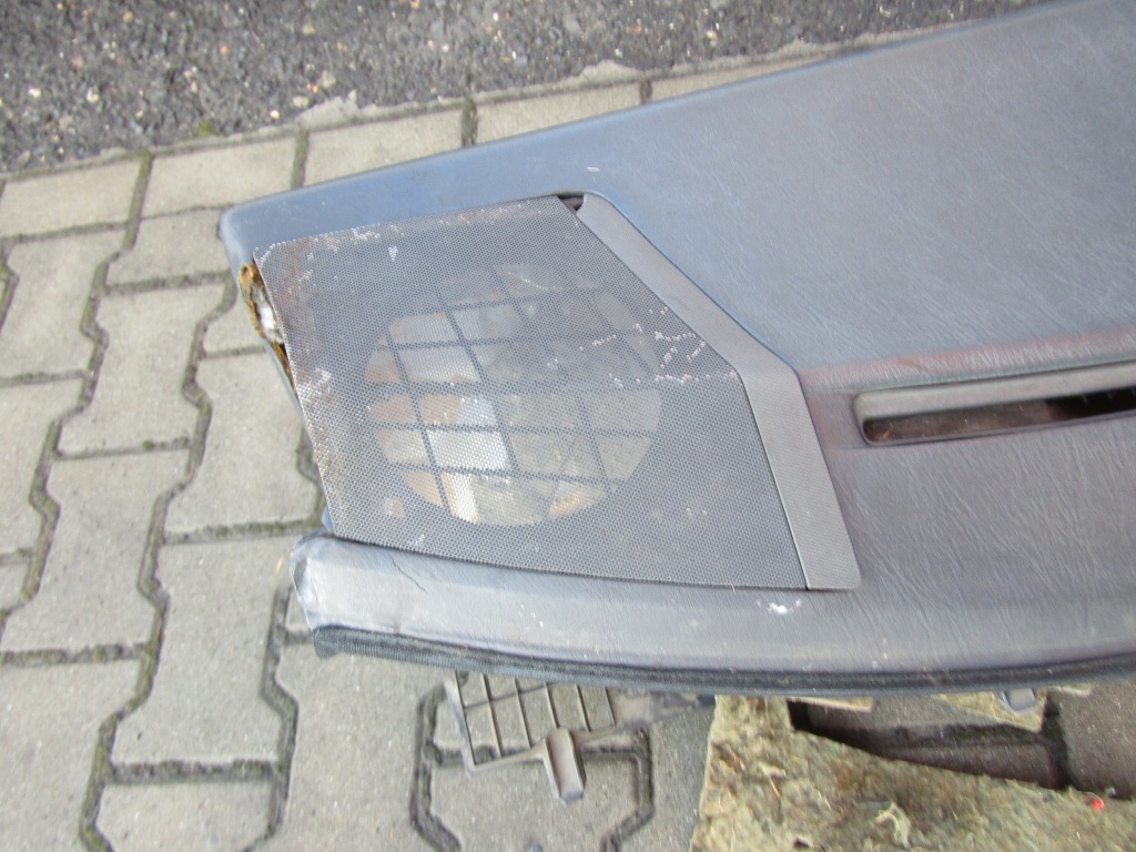 4 mercedes w124 85-89 вузька молдинг панель приладів приладова сірі салон Зі Шроту