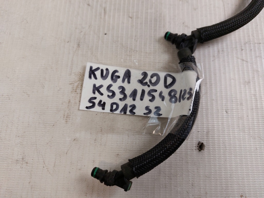 фото №3, Шланг зливний повернення ford kuga i 2.0tdci