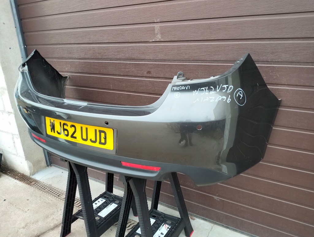 фото №9, Бампер задній pod датчики pdc mazda 6 gh lift 2010-2012 hb 5d колір 38r