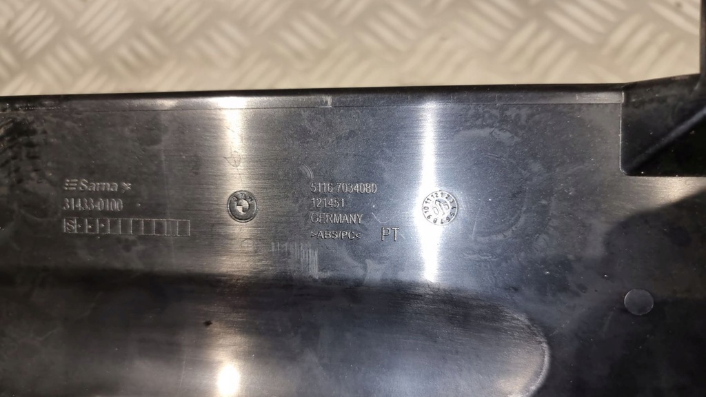 фото №13, Bmw e60 бардачок панели пассажира чёрный корпус pod выключатель подушка безопасности 7034080