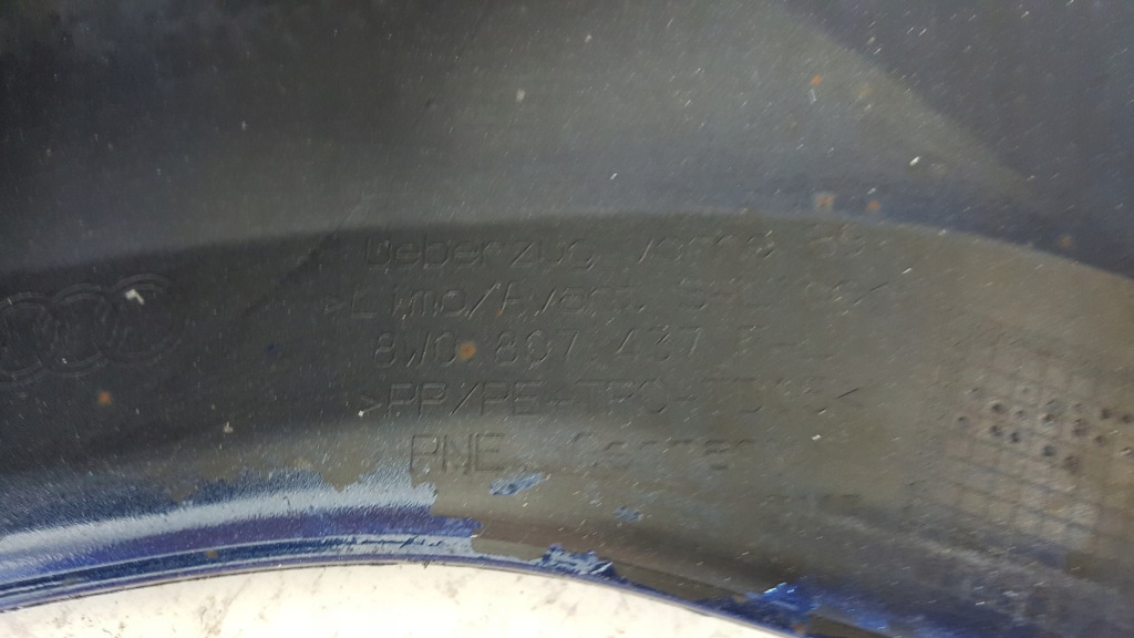 фото №11, Audi оригинальный номер 8y0807437 бампер