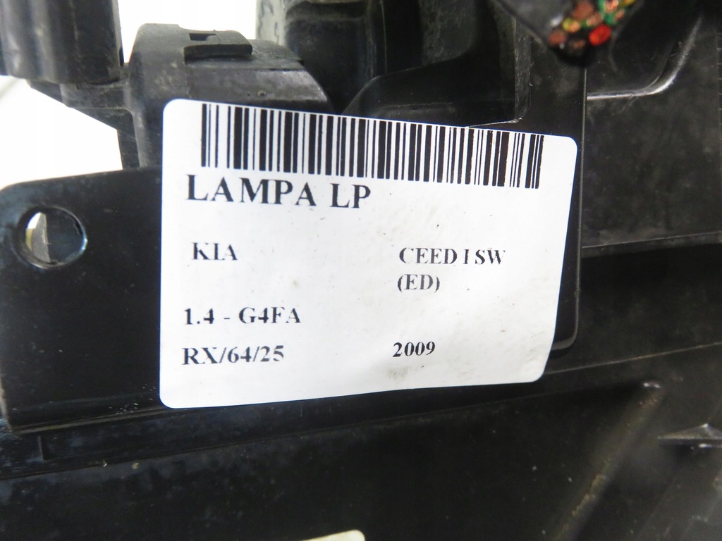 фото №9, Лампа левая передняя kia ceed i sw ed 921011h000