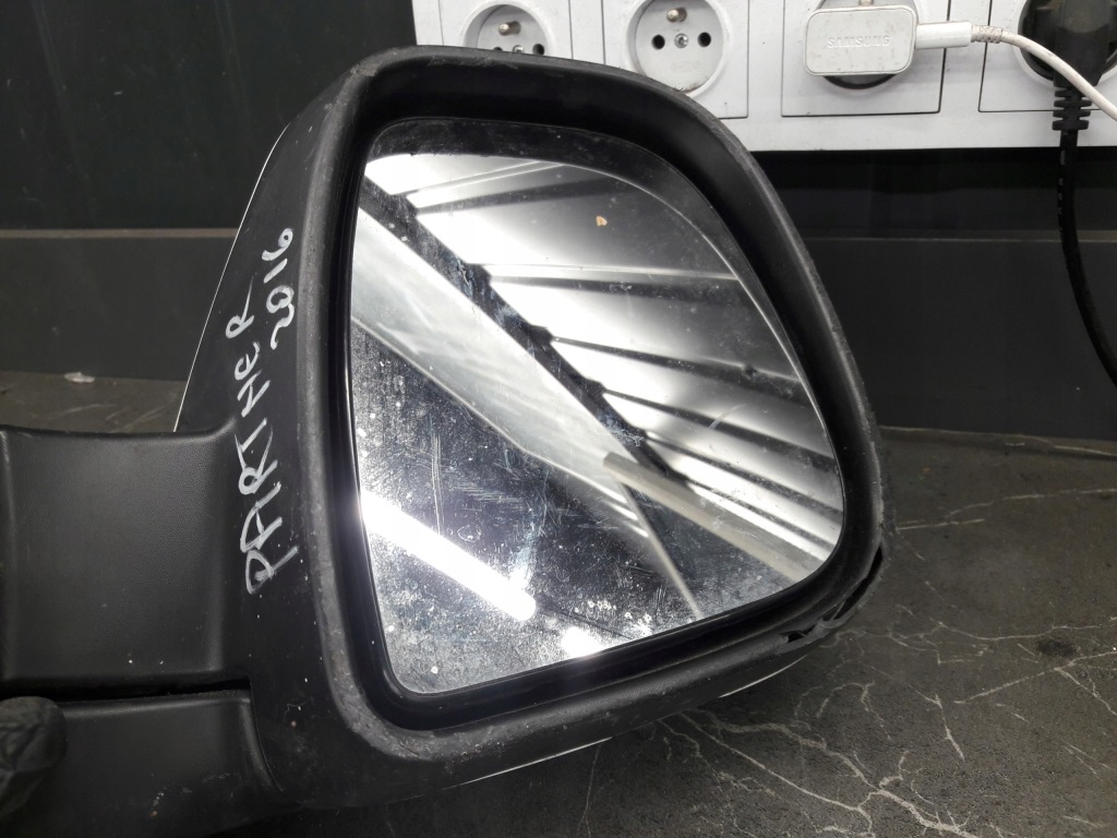 фото №12, 96777549xt дзеркало праве peugeot partner ii 12pin eu білий