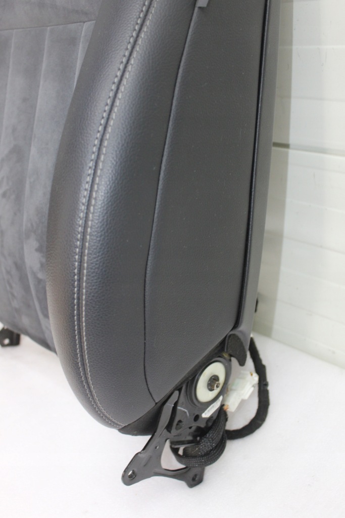 фото №9, Mercedes ml w164 спинка сидіння lewego alcantara білий nić przed liftem