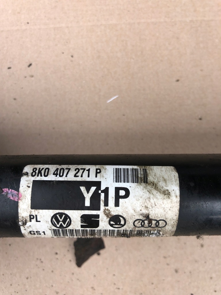 фото №5, Привідний вал ліва права audi a4 b8 8k0407271p