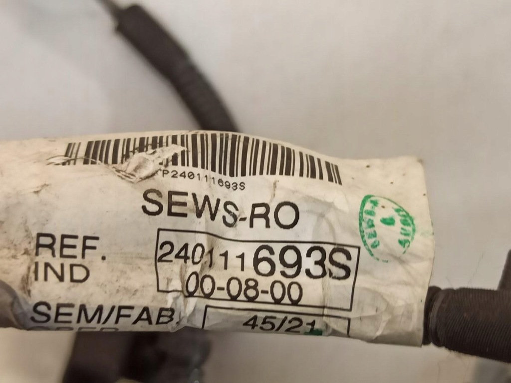 фото №7, Dacia duster жгут двигателя 1.0 tce + gaz h4df480