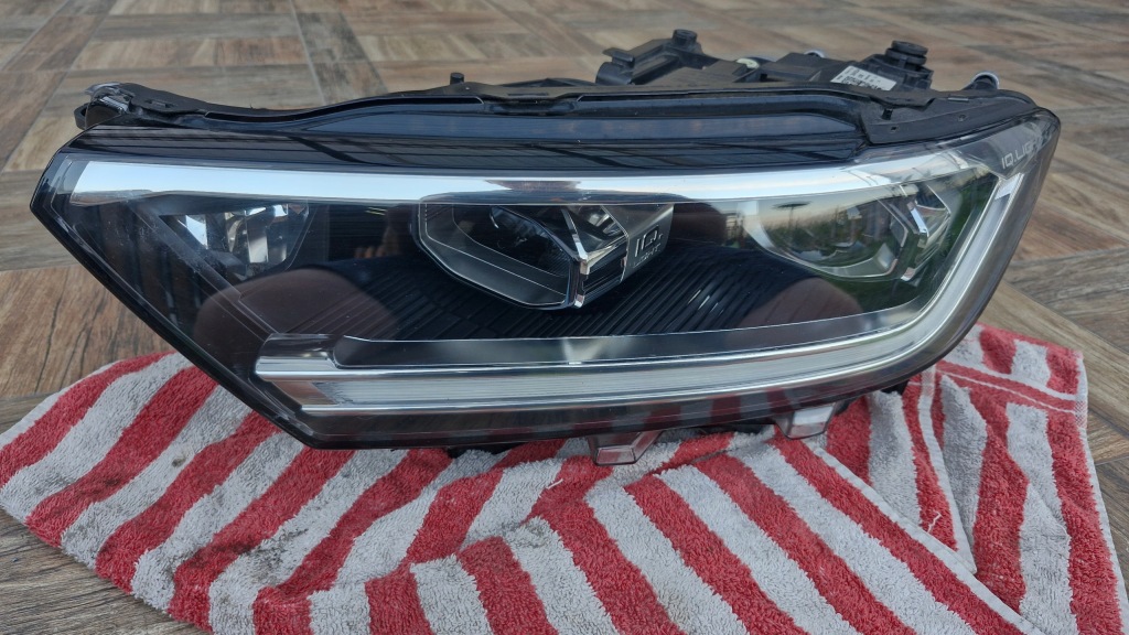 фото №2, Лампа левая eu vw t roc troc 2ga lift iq light full led